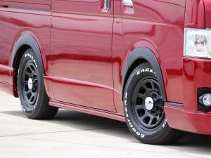 パーツパーク | Roadster製新商品、「ハイエース用オーバーフェンダー 